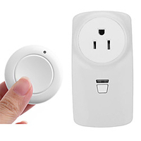 US standard wireless remote control socket / AC 85V-250V wide voltage use / 110V socket / US SOCKET / can be manually opened and closed 433M miniinthebox
