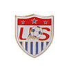 USA Football Metal Badge