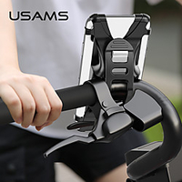 USAMS Upgraded 2021 Bicycle Motorcycle Phone Mount The Most Secure Reliable Bike Phone Holder for iPhone Samsung or Any Smartphone Stress-Resistant and Highly Adjustable Safeness Comfort miniinthebox