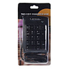 USB 17-Key Numeric Keypad/Numpad for Laptop (Black)