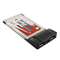 USB 2.0 IEEE 1394 Firewire PCMCIA Adapter Card for Notebook/Laptop