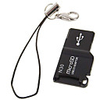 USB 2.0 MicroSD/TF Card Reader (Black)