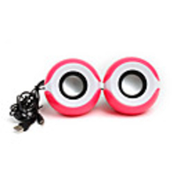 USB 2.0 Premium Mini Digital Speaker (Red)