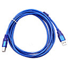 USB 2.0 Printer Cable Type A Male to Type B Male Dual Shielding