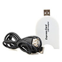 USB 2.0 to Express Card Adapter - White (34mm)