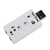USB 2.0 Virtual 3D 7.1 Channel Audio Sound Card Adapter