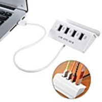 USB 3.1 Type-C to 4-Port USB 2.0 OTG HUB with Phone Stand Holder USB-C On-The-Go(OTG) HUB for MacBook Laptop Tablets and More Type-C Devices