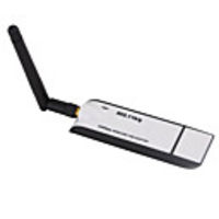 USB 54Mbps 802.11b/g Wi-Fi Dongle Detachable Antenna