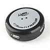 USB 7.1 Sound Adapter 3-Port USB Hub