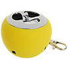 USB Apple Shaped LED Mini Speaker (Yellow)