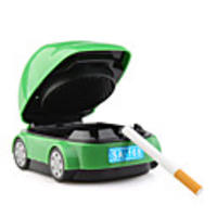 USB Car Model Cigarette Smokeless Ashtray Air Purifier Green