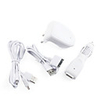 USB Charger Kit for Home Car Use - for iPhone 4/3G/3GS, HTC, Blackberry