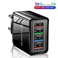 Usb Charger Quick Charge 3.0 Voor IphoneIpad2020 Muur Snel Opladen Voor Samsung S10 Xiaomi Mi Huawei Mobiele Telefoon Laders