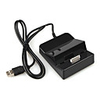 USB Charging Cradle for Apple iPad/iPad 2/iPhone/iPod