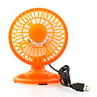 USB Fashion Mini Desk Fan U520 Orange