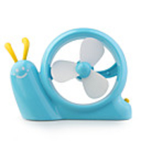 USB Fashion Mini Fan Snail Blue