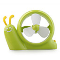 USB Fashion Mini Fan Snail Green