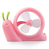 USB Fashion Mini Fan Snail Pink