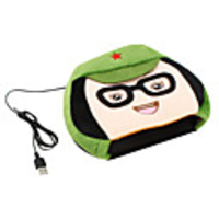 USB Girl Style Hand Warmer and Mouse Pad