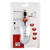USB Mini Laptop Optical Mouse with Retractable Cable