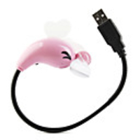 USB Mini Pocket Cooling Fan Pink