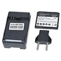 USB Power Adapter 3.7V 1350mAh Lithium Battery for HTC HD2 (100-240V)