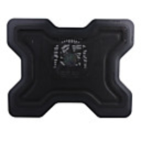 USB Powered Cooling Pad for 10~15" Laptops with 2-Port USB HUB