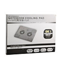 USB Powered Dual Fan Laptop Cooling Pad