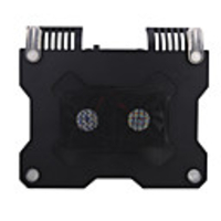 USB Powered Laptop Cooling Pad with 2-Port USB Hub (7"/8.9"/10" Laptops)