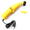 USB Powered Mini Turbo Vacuum Cleaner with Brush and Illumination LED for Notebook