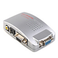USB Powered VGA to Composite S-Video Converter Box (1280 1024px Max)