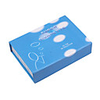 USB Rechargeable Electronic 2 Cigarettes with Car Chargers and 10-Refills Set