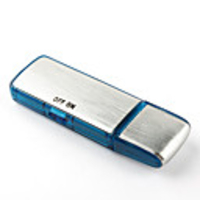 USB Rechargeable Flash Drive Voice Recorder (2GB)