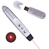 USB RF Wireless Presenter with Laser Pointer - Silver (2 LR1)