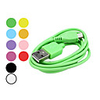 USB Sync and Charge Cable for Samsung Galaxy S3 I9300,  I9100 Others (Assorted Colors,  100cm Length)