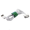 USB Sync and Charge Cable with Cable Tie for iPhone,  iPad and iPod (White,  200cm Length)