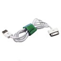USB Sync and Charge Cable with Cable Tie for iPhone,  iPad and iPod (White,  200cm Length)