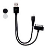 USB to 30 Pin Dock Connector and USB Sync Charge Cable for iPad,  iPhone4,  Samsung i9100