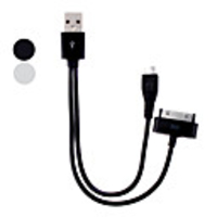 USB to 30 Pin Dock Connector and USB Sync Charge Cable for iPad,  iPhone4,  Samsung i9100