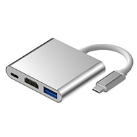 USB Type C Hub C to 4K HDMI 65W PD Charge Type C USB 3.0 Adapter for Macbook2020 Laptop Computer Smartphone Dex Model