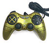 USB Wired Dual-Shock Gaming Controller for PC (Yellow)