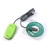 USB Wireless Control Pad Gaming Receiver for Xbox 360 (Green)