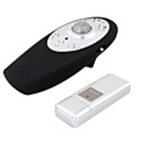 USB Wireless RF Trackball Presenter Laser Pointer