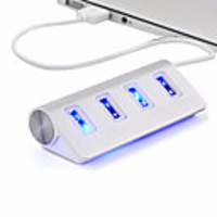 USB2.0 Hub High Speed 4 Port Multi HUB Splitter Expansion Desktop PC Laptop Adapter
