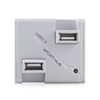 USB2.0 Mini 4 Ports HUB