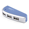 USB2.0 Mini 4 Ports Hub 480Mbps