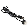 USB2.0 Mini Sync Cable for Galaxy Tab 1M-Length (Black)
