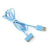 USB2.0 Mini Sync Cable for iPad/iPod/iPhone 1M-Length (Blue)