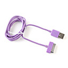 USB2.0 Mini Sync Cable for iPad/iPod/iPhone 1M-Length (Purple)