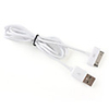 USB2.0 Mini Sync Cable for iPad/iPod/iPhone 1M-Length (White)